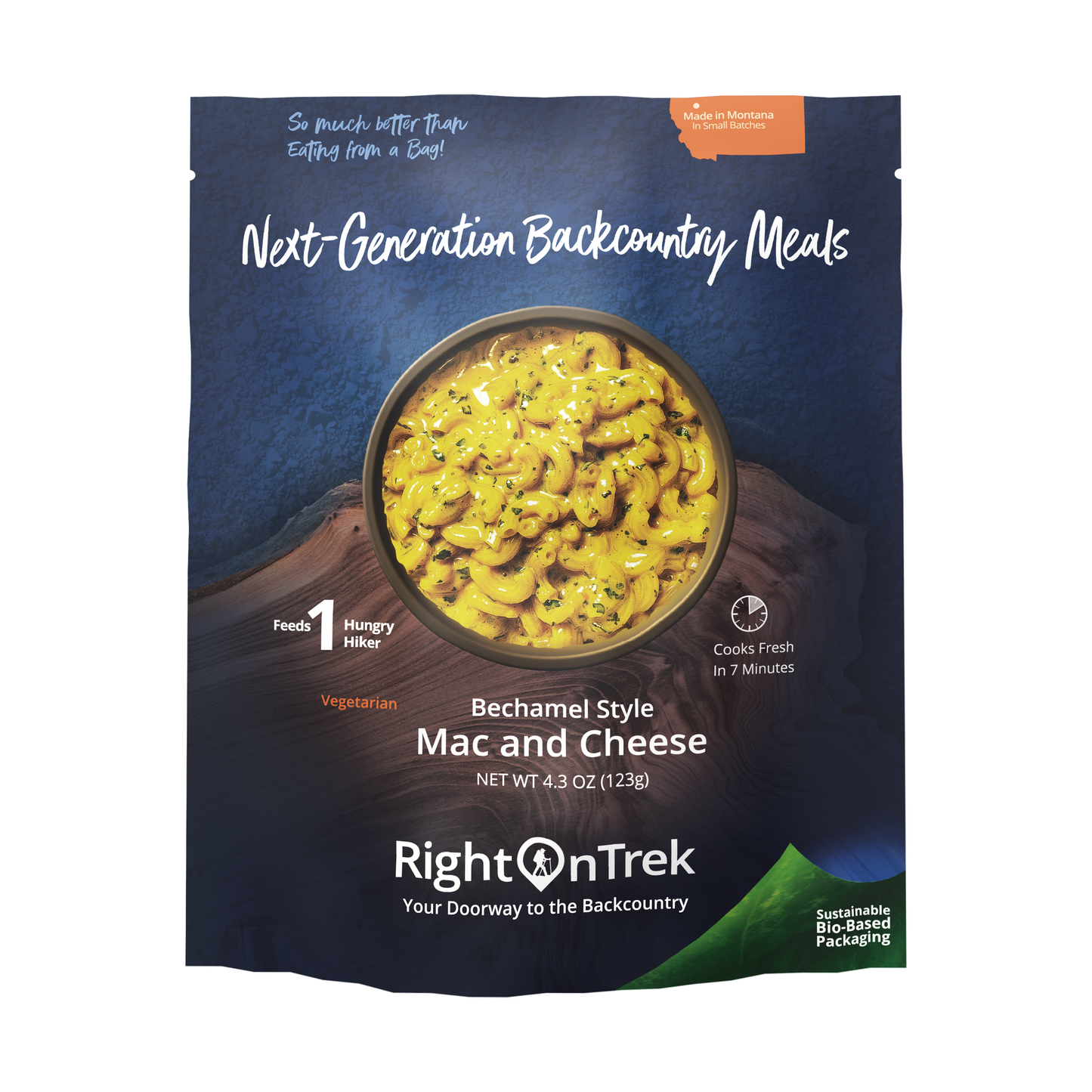 RIGHT ON TREK Bechamel Style Mac And Cheese