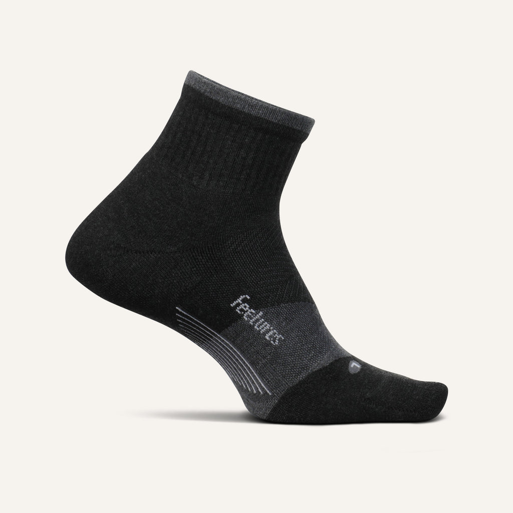 FEETURES Trail Max Cushion Quarter Crew Socks