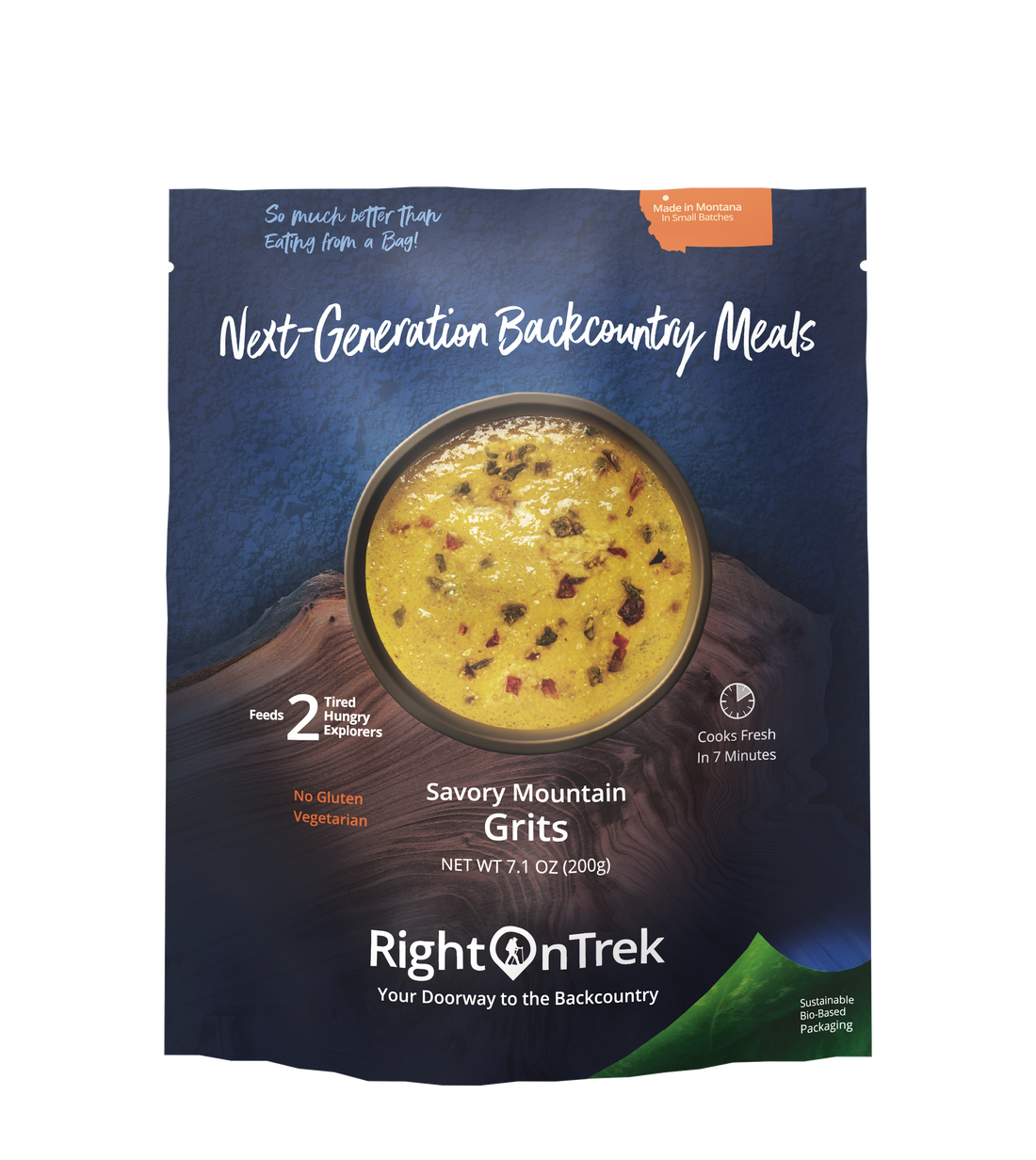 RIGHT ON TREK Savory Mountain Grits