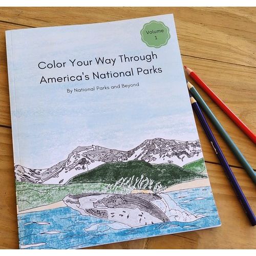 NATIONAL PARKS AND BEYOND National Parks Coloring Book