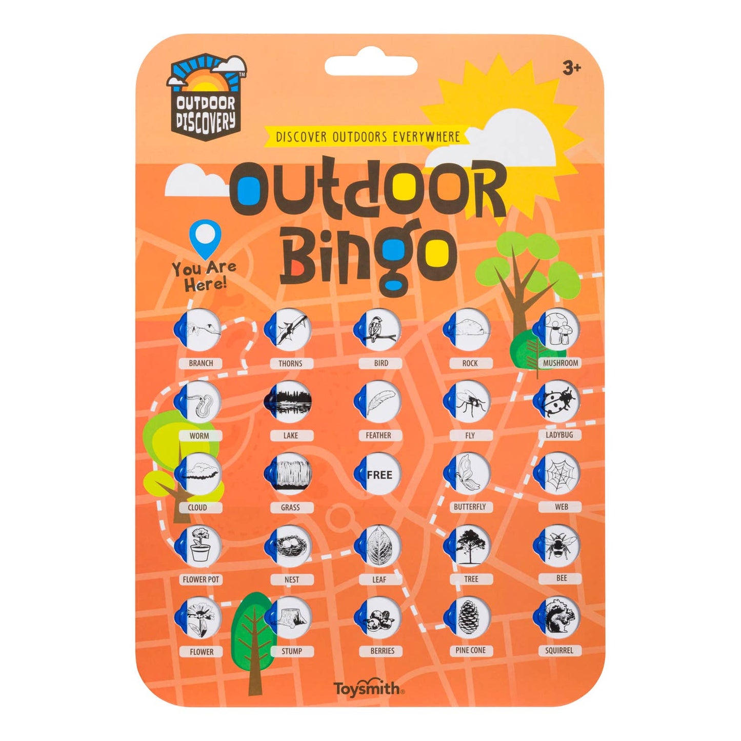 TOYSMITH Outdoor Bingo 4 Pack