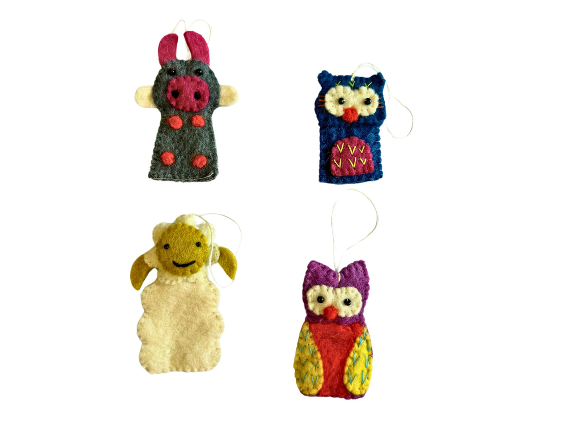 US SHERPA Felt Finger Puppet (4-Pack)