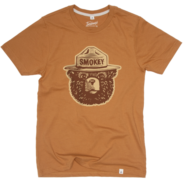 THE LANDMARK PROJECT Smokey Bear Logo Tee