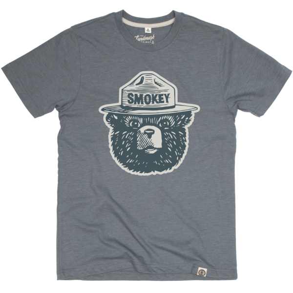 THE LANDMARK PROJECT Smokey Bear Logo Tee