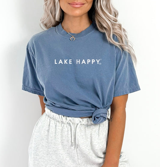 NEVER LOSE HOPE DESIGNS Lake Happy Graphic Tee