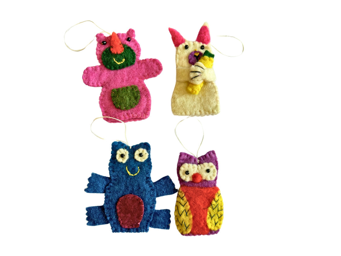 US SHERPA Felt Finger Puppet (4-Pack)