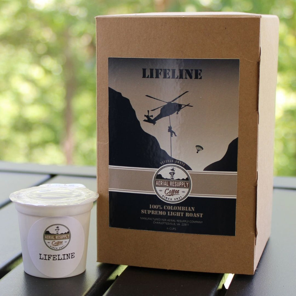 AERIAL RESUPPLY Lifeline Light Roast K-Cups