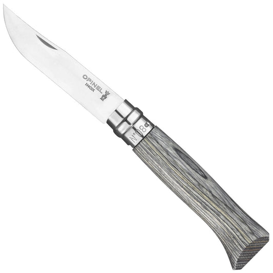 OPINEL Knife No. 08 Stainless Steel Birchwood