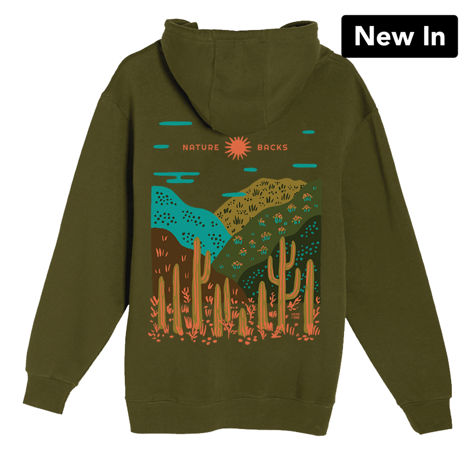 NATURE BACKS Sonoran Hoodie