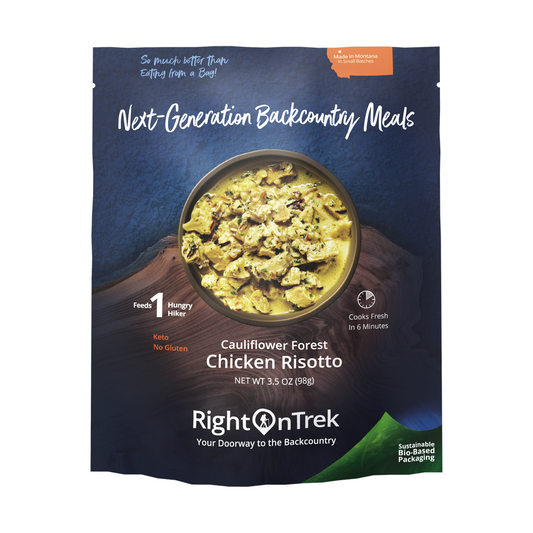 RIGHT ON TREK Cauliflower Chicken Risotto