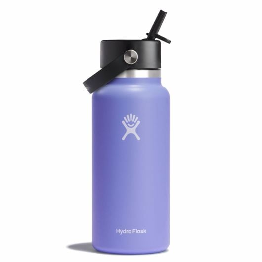 HYDRO Wide Mouth Insulated Bottle With Flex Straw